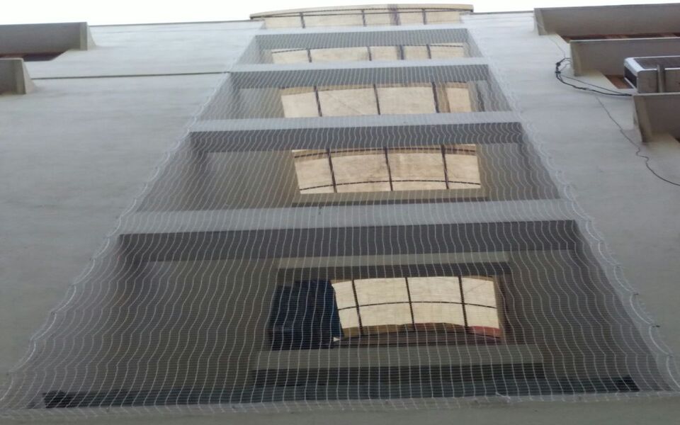 duct area bird nets | pigeon nets 