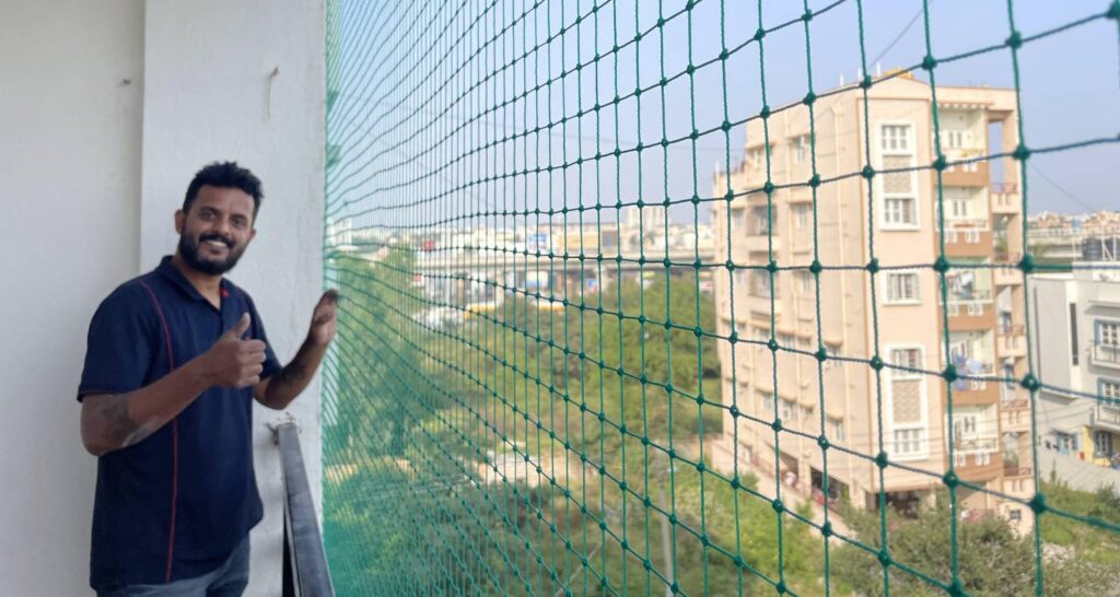 Pigeon Nets For Balconies In Marathahalli Call 9859995553 Low Quote