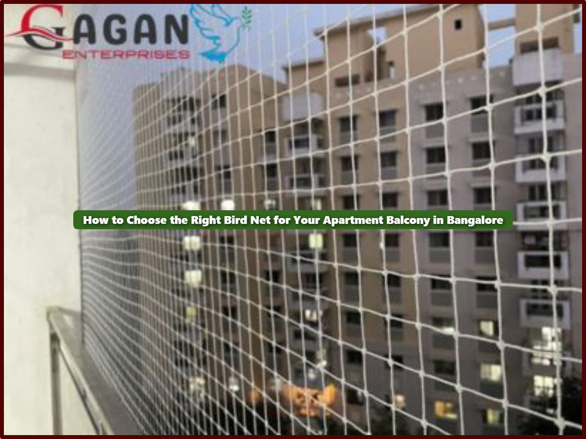How to Choose the Right Bird Net for Your Apartment Balcony